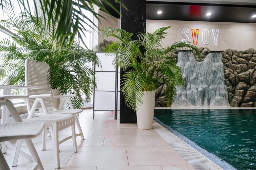 Аквазона с бассейном